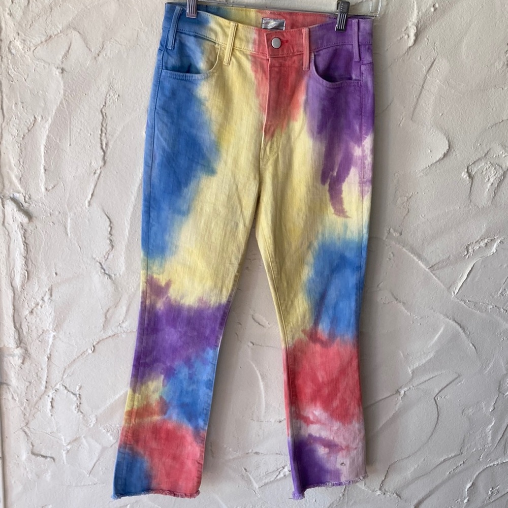 “MOTHER” Mystical Clairvoyant Tie Dye 28 Jeans! Best Deal you will find!